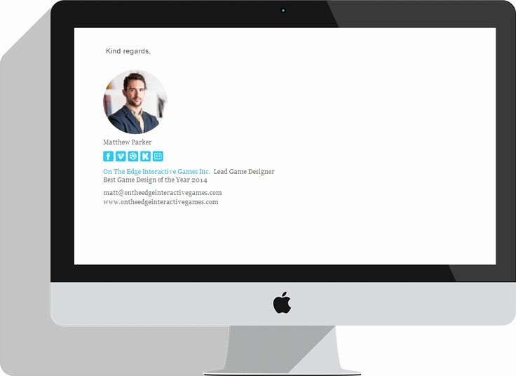 Html Email Signature Template New Make Your Own Custom HTML Email Signature with Email