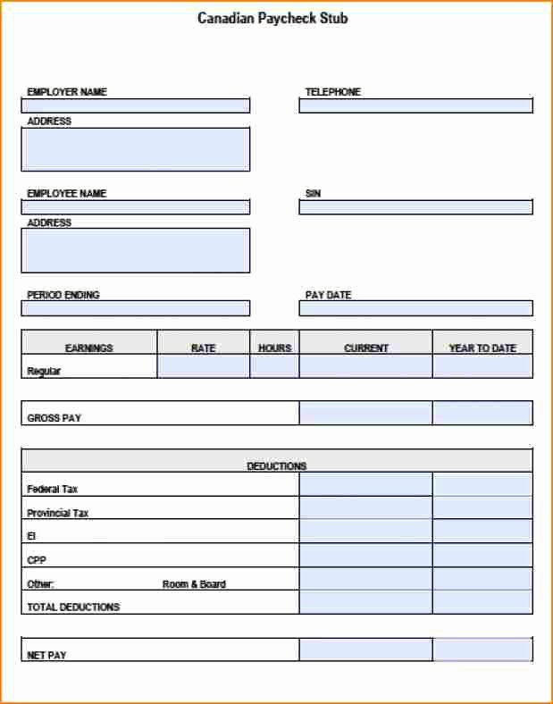 Independent Contractor Pay Stub Template Fresh 12 Pay Stub for Independent Contractor Template