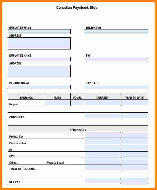 Independent Contractor Pay Stub Template Lovely 12 Contractor Pay Stub Template