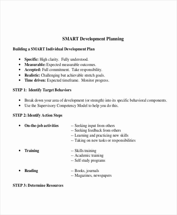 Individual Development Plan Examples Awesome Free 18 Individual Development Plan Examples &amp; Samples In