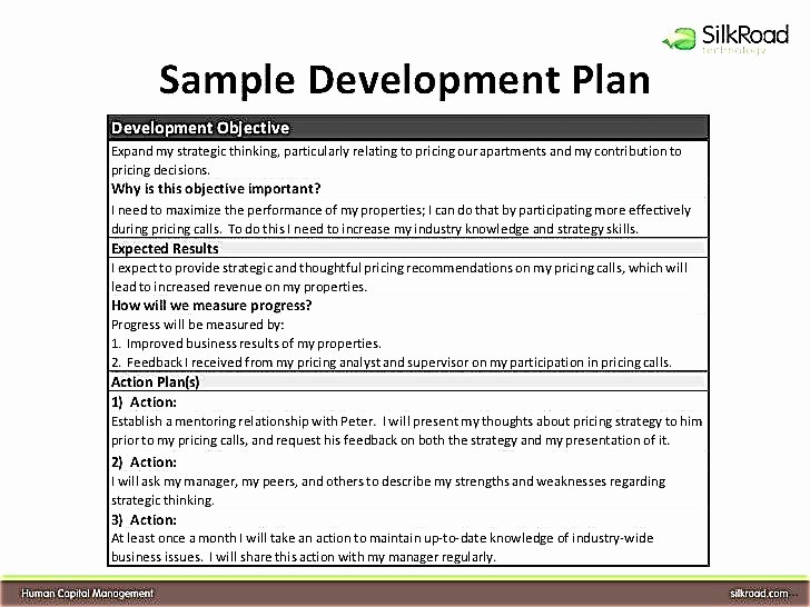 Individual Development Plan Examples Fresh Individual Development Plan for Employees