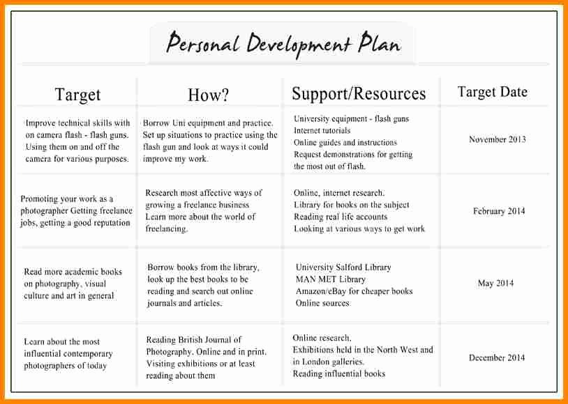 Individual Development Plan Template Elegant 6 Individual Development Plan Examples