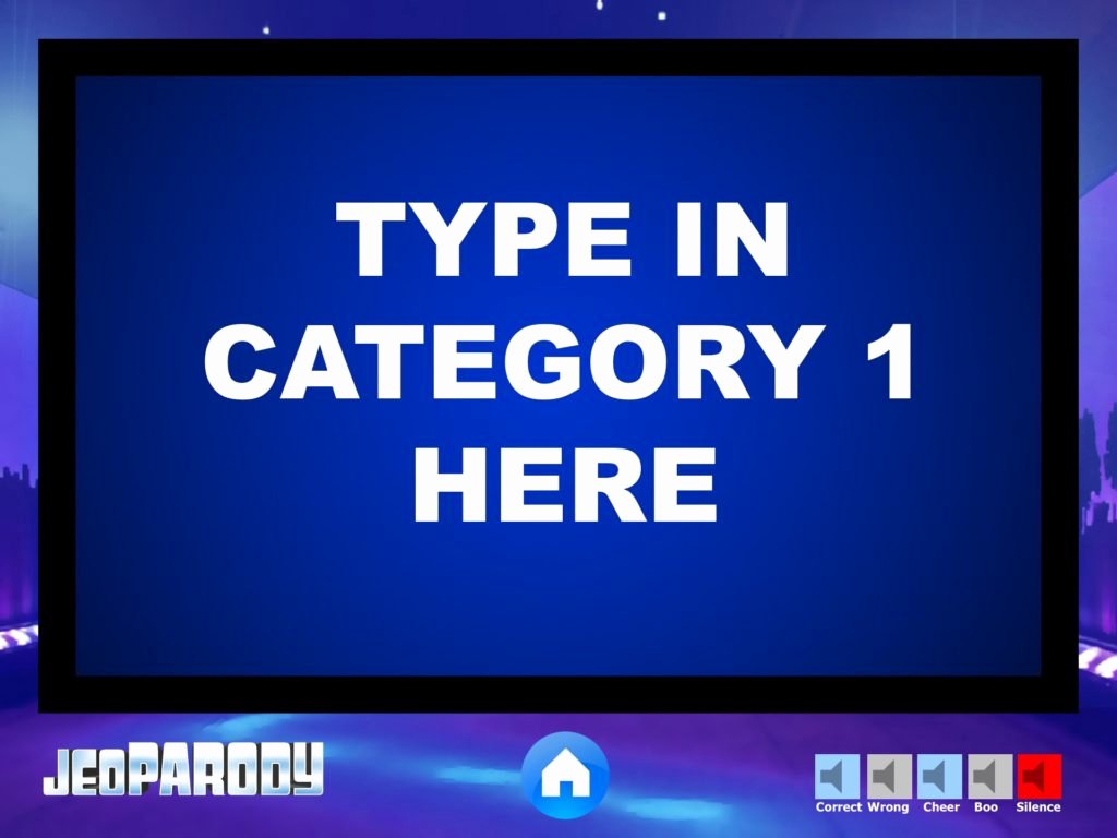 Jeopardy Powerpoint Template 5 Categories Luxury Jeopardy Powerpoint Game Template Youth Downloadsyouth