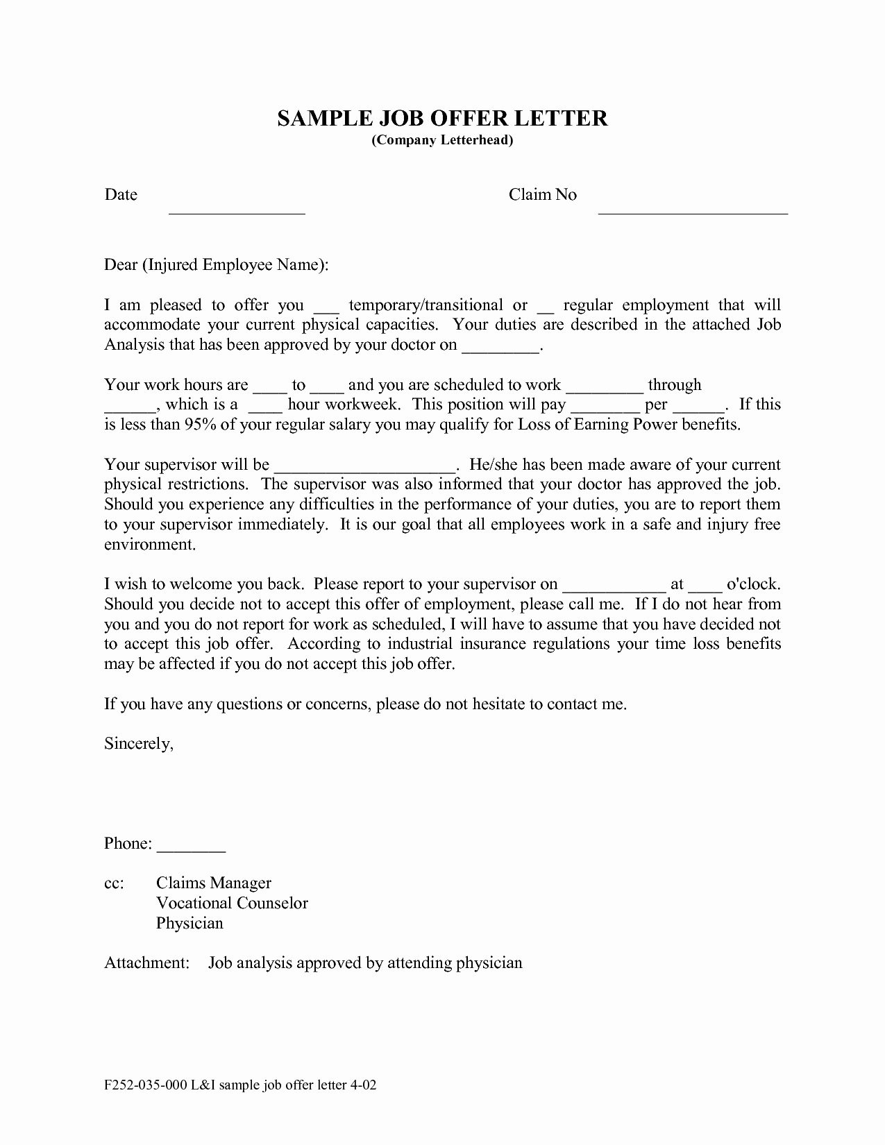 Job Offer Letter Example Elegant I Chose This Image because It is An Example Of A Sample