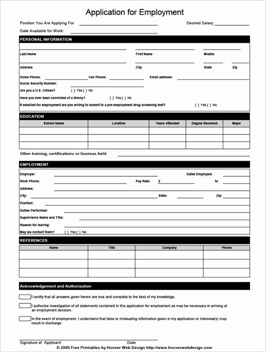 Jobs Application form Pdf Beautiful where Can You Find A Job Application form Template