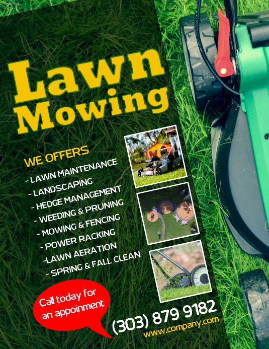 Lawn Care Flyer Template Luxury Customize 330 Lawn Service Flyer Templates