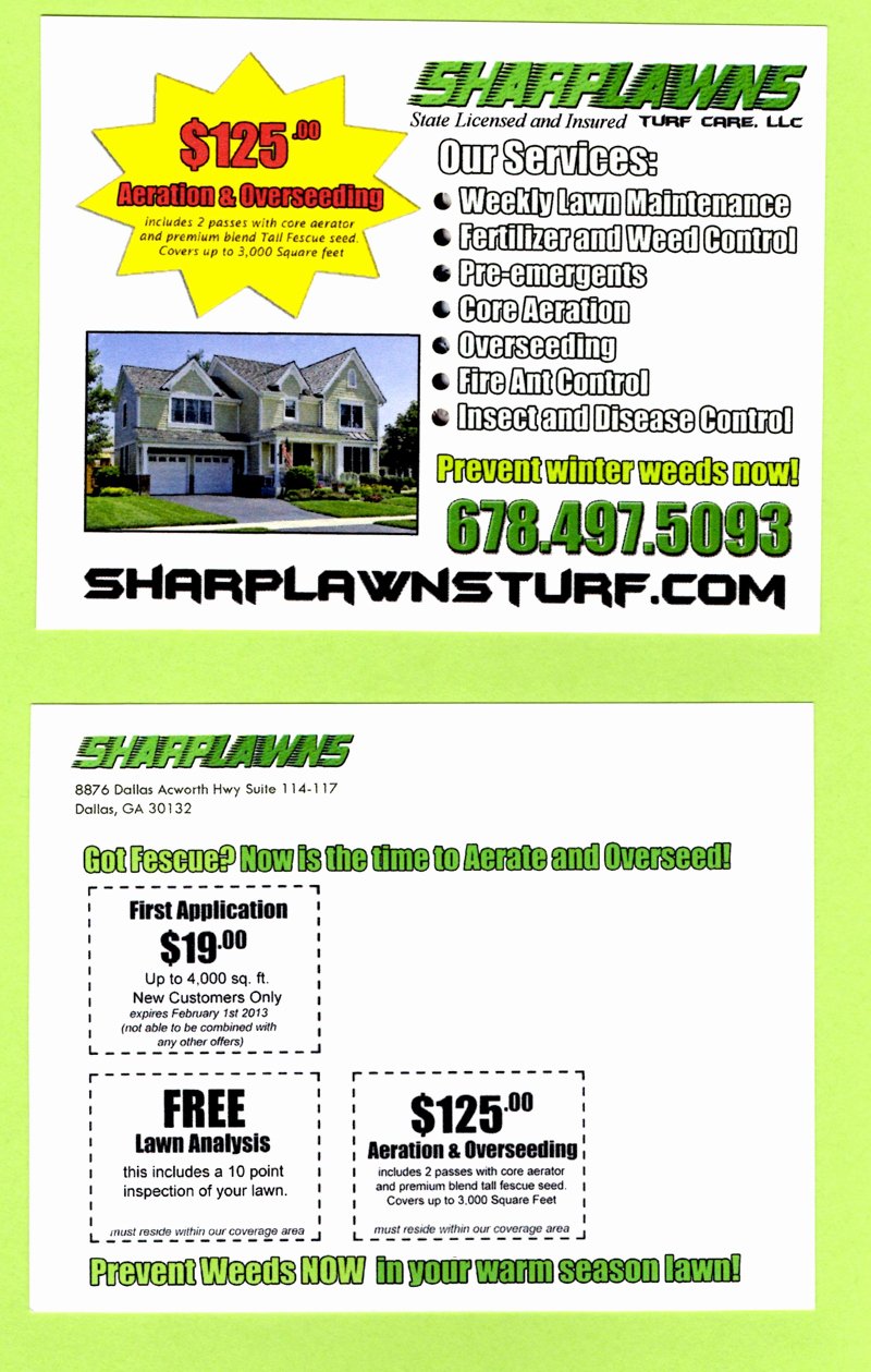 Lawn Care Flyer Template Luxury Free Lawn Care Business Flyer Templates Free