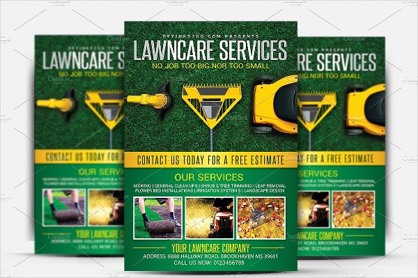 Lawn Care Flyer Template New 14 Lawn Care Flyer Templates Free Premium Psd