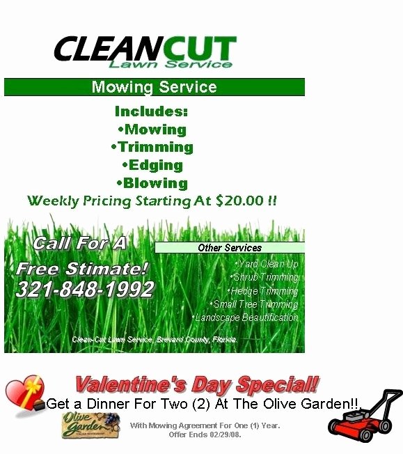 Lawn Care Flyer Template Unique Lawn Mowing Flyer Template Free Icebergcoworking