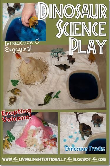 Lesson Plans for toddlers Elegant Dinosaur Science Play Sensory Fun toddler Preschool