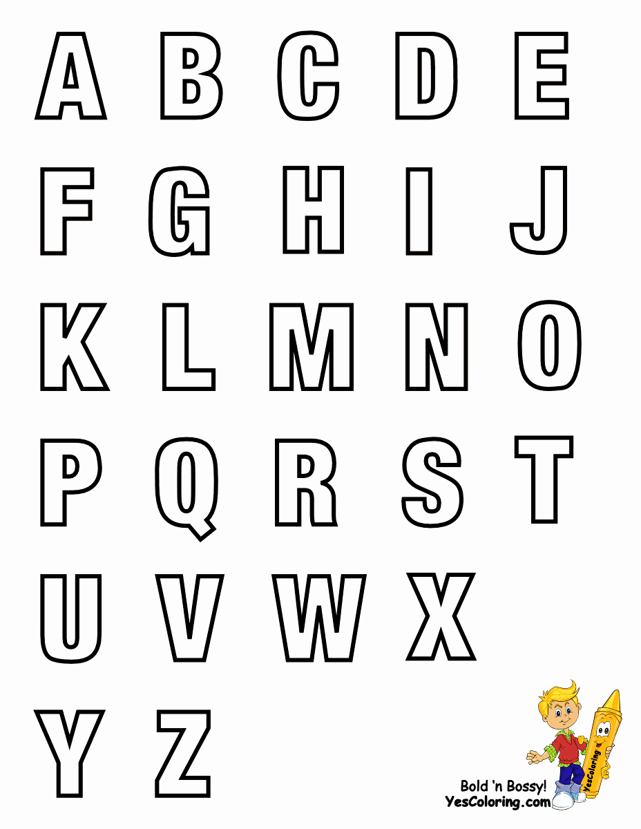 Letter A Printable Elegant Classic Alphabet Printables Learning Letters