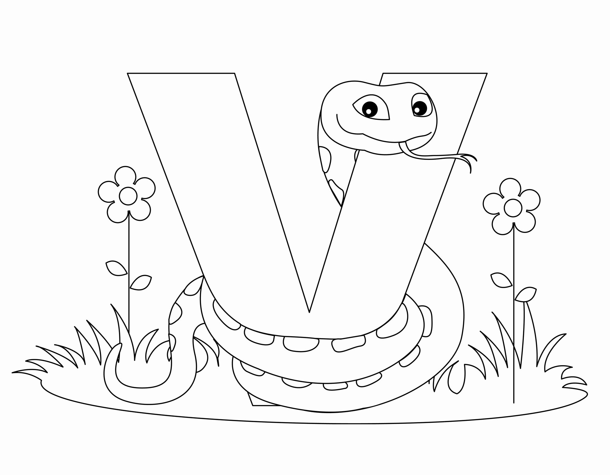 Letter A Printable Lovely Free Printable Alphabet Coloring Pages for Kids Best