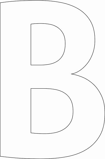 Letter B Printable Best Of Pin by Beth Duncan On A B C Easy as 1 2 3