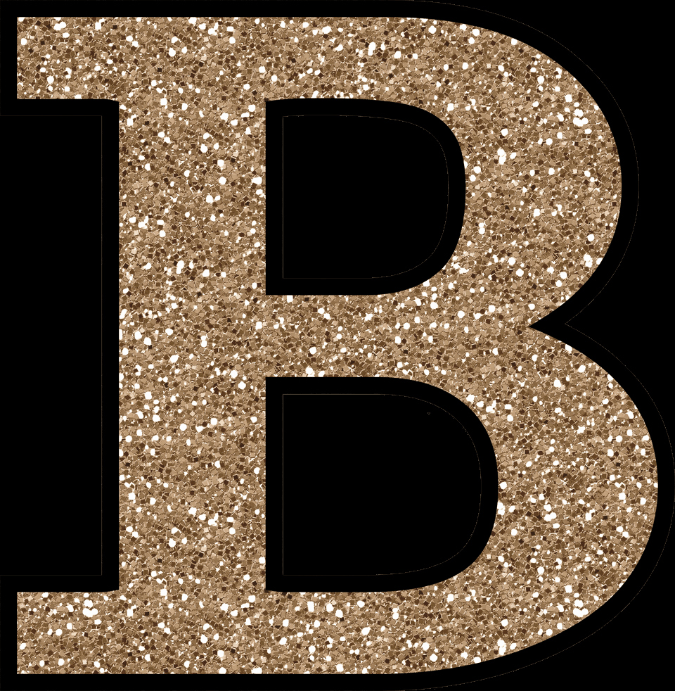 Letter B Printable Luxury Free Glitter Alphabet to Download and Print