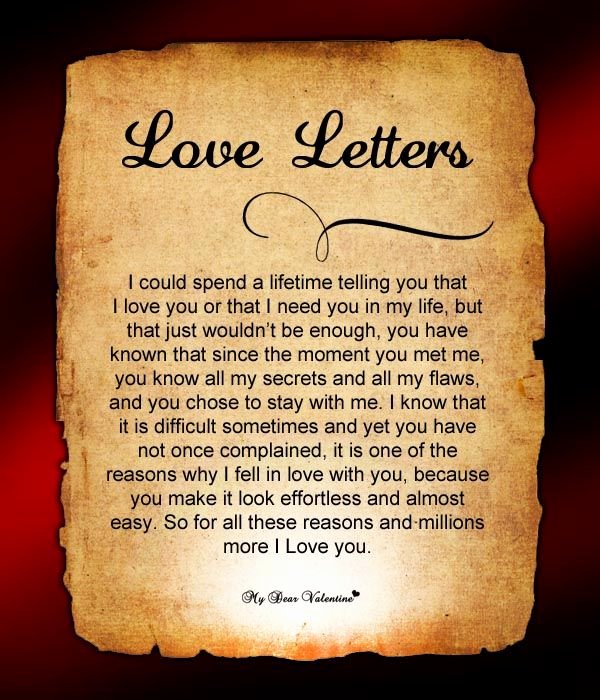 Love Letters to Him Awesome Love Letters for Him 26