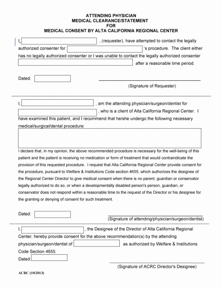 Medical Consent form Template Beautiful 45 Medical Consent forms Free Printable Templates