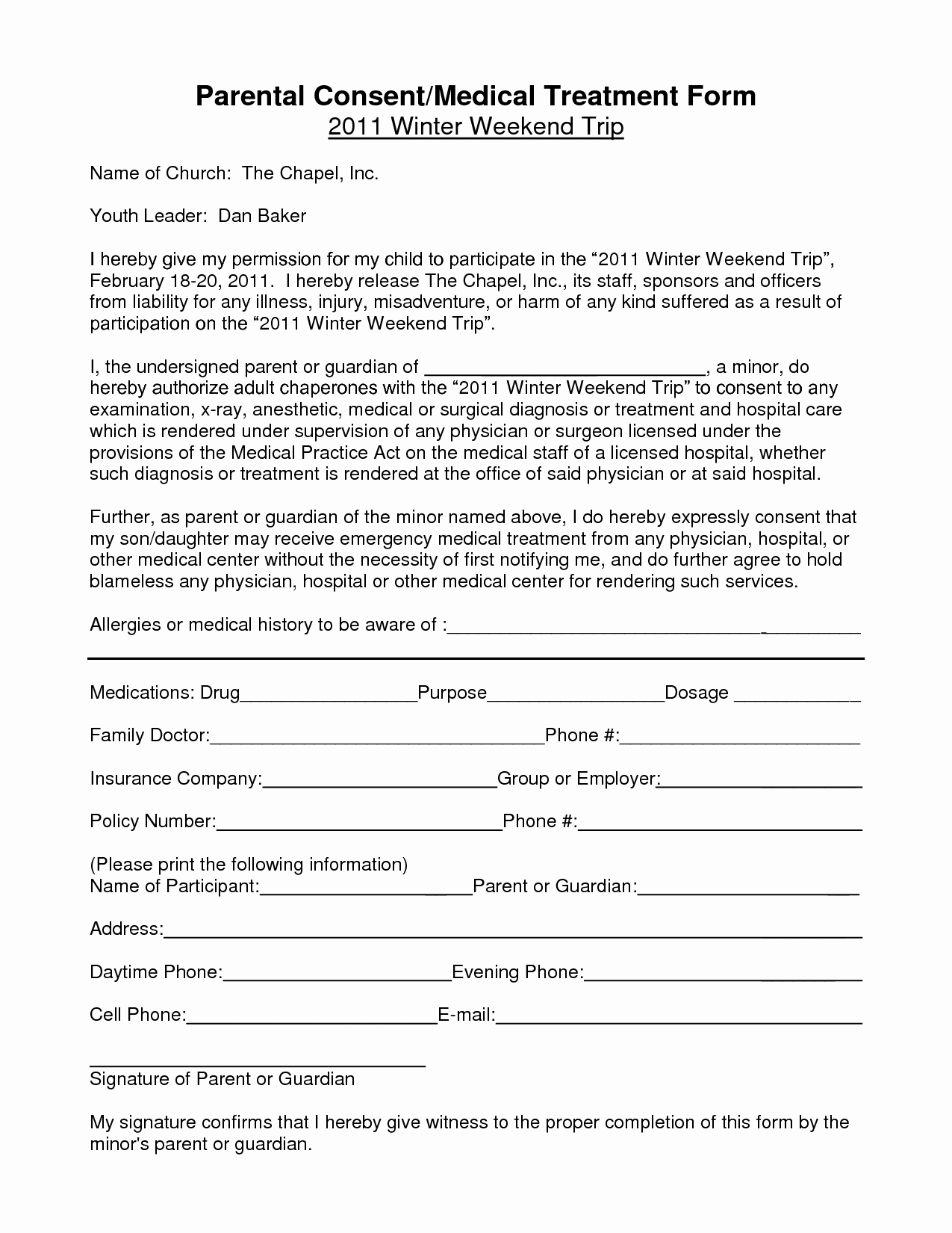 Medical Consent form Template Best Of Medical – Guatemalago