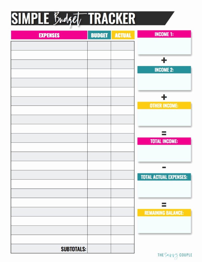 Monthly Budget Planner Template Best Of 10 Bud Templates that Will Help You Stop Stressing