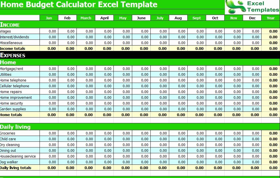 Monthly Budget Worksheet Excel Unique Monthly Bud Planning Spreadsheet Excel Template