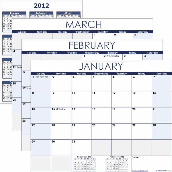 Monthly Schedule Template Excel Best Of Excel Calendar Template for 2019 and Beyond