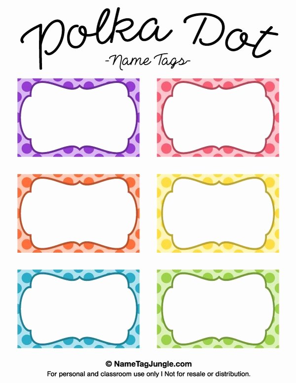 Name Tag Template Free Inspirational Best 25 Name Tag Templates Ideas On Pinterest