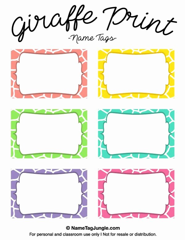 Name Tag Template Free Inspirational Pin by Muse Printables On Name Tags at Nametagjungle