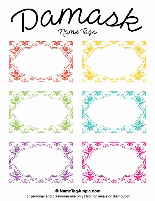 Name Tag Template Free Lovely 25 Best Ideas About Printable Name Tags On Pinterest