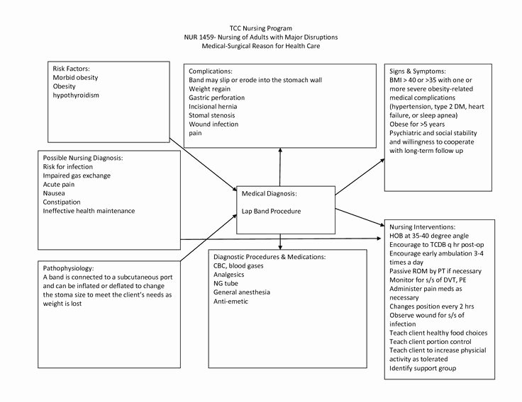 Nursing Concept Mapping Template Inspirational Nursing Care Plan for Esophageal Cancer