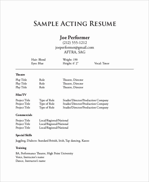 One Page Resume Examples Fresh Sample E Page Resume 9 Examples In Word Pdf