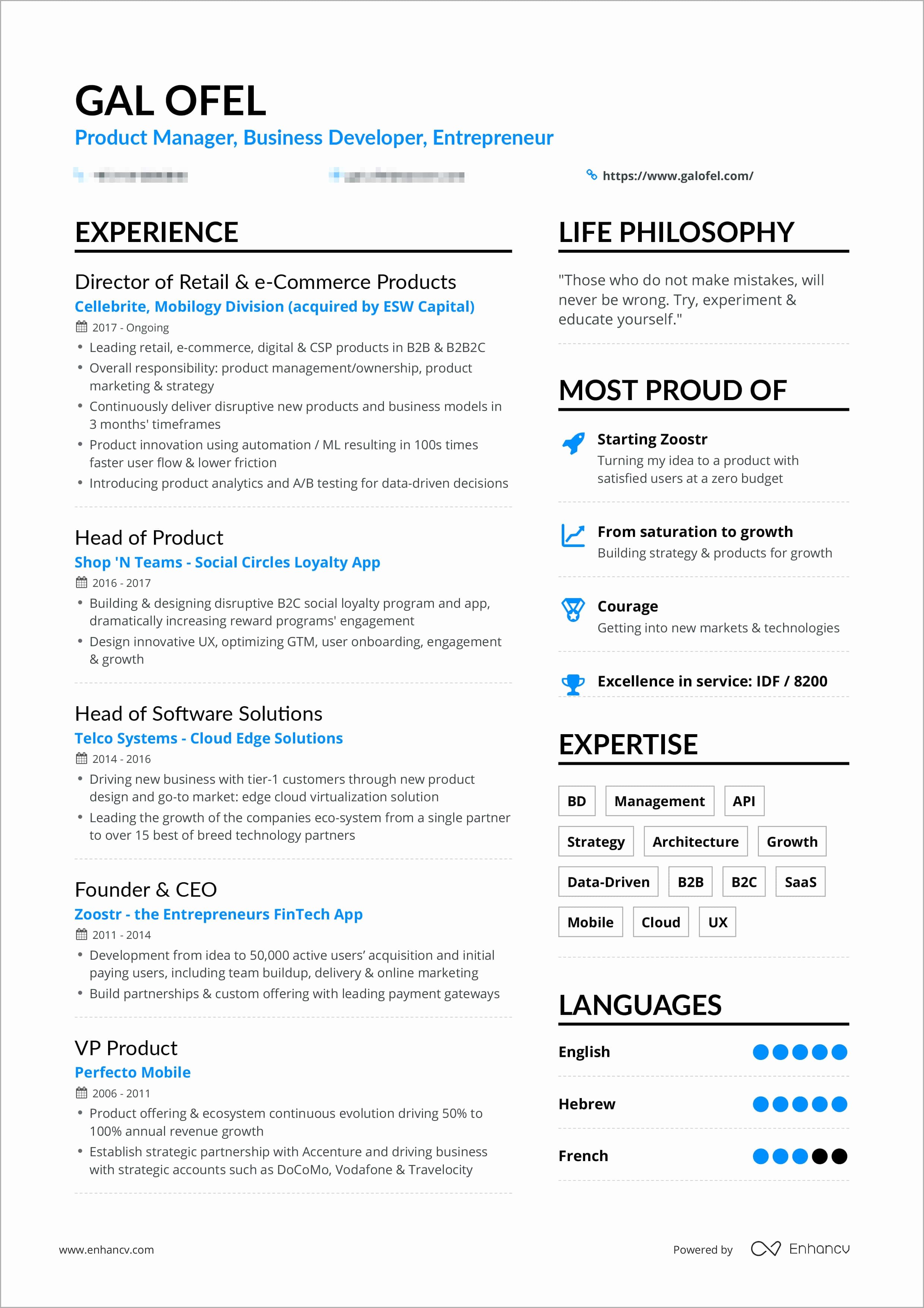One Page Resume Examples Inspirational A Powerful One Page Resume Example You Can Use