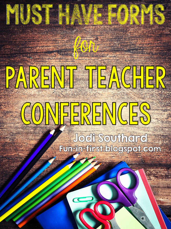 Parent Teacher Conference forms New Parent Teacher Conference Time and Must Have Freebies