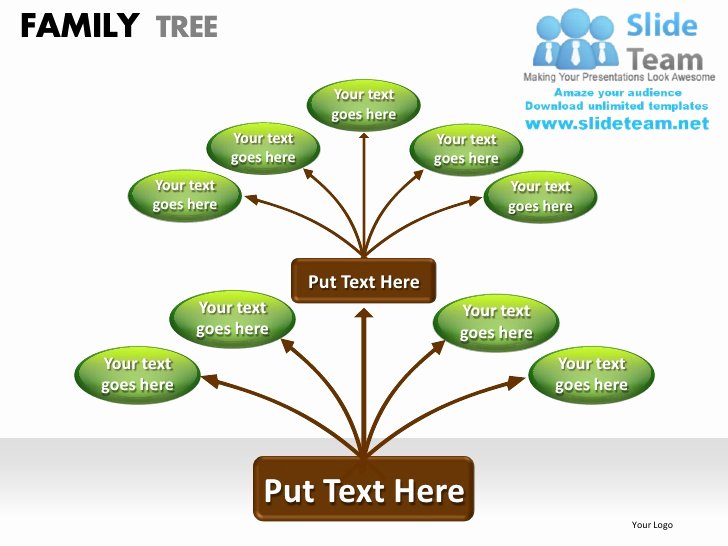 Powerpoint Family Tree Template Unique Family Tree Powerpoint Presentation Slides Ppt Templates