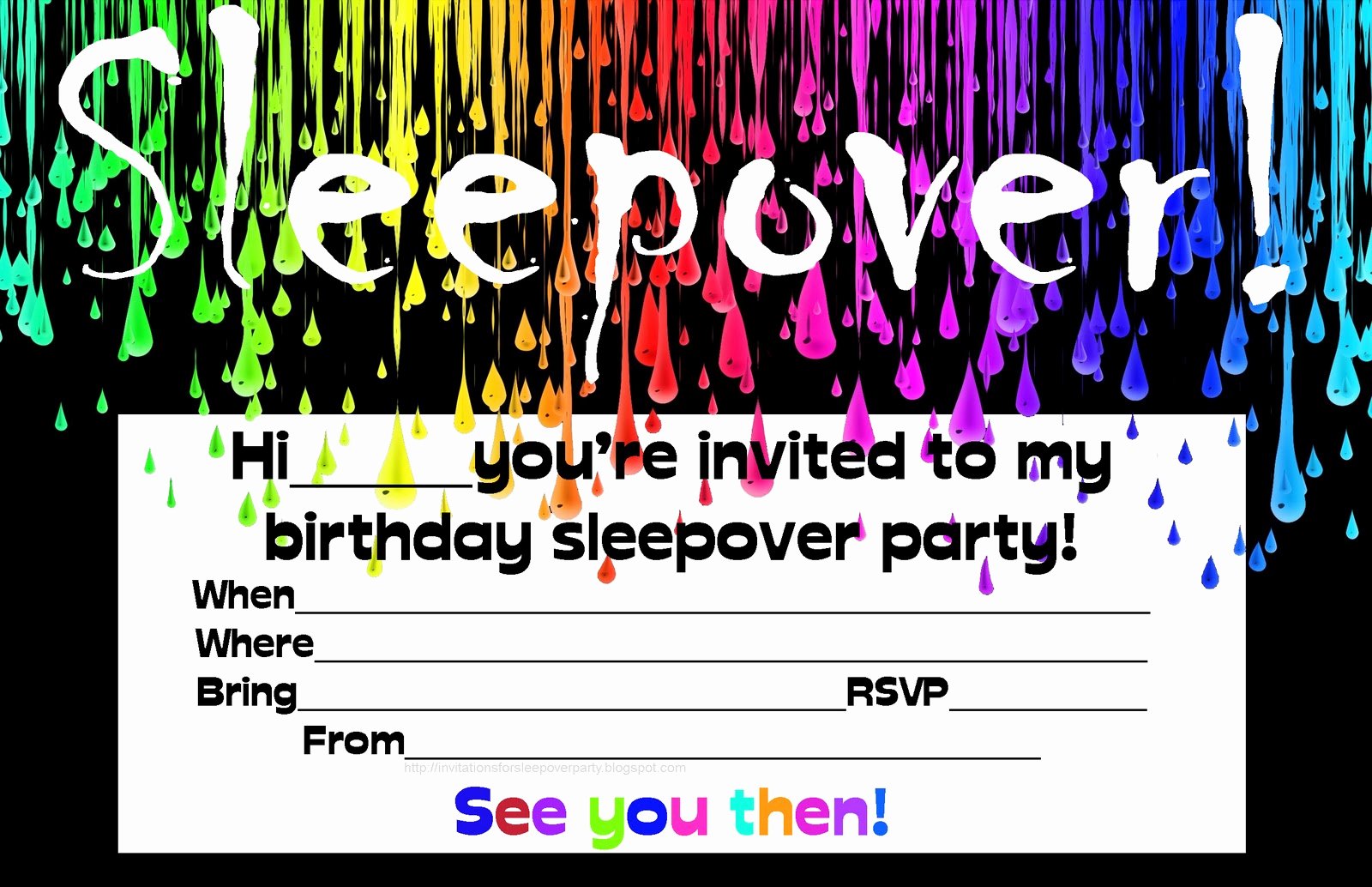 Printable Birthday Party Invitations Lovely 13th Birthday Party Invitation Ideas – Free Printable