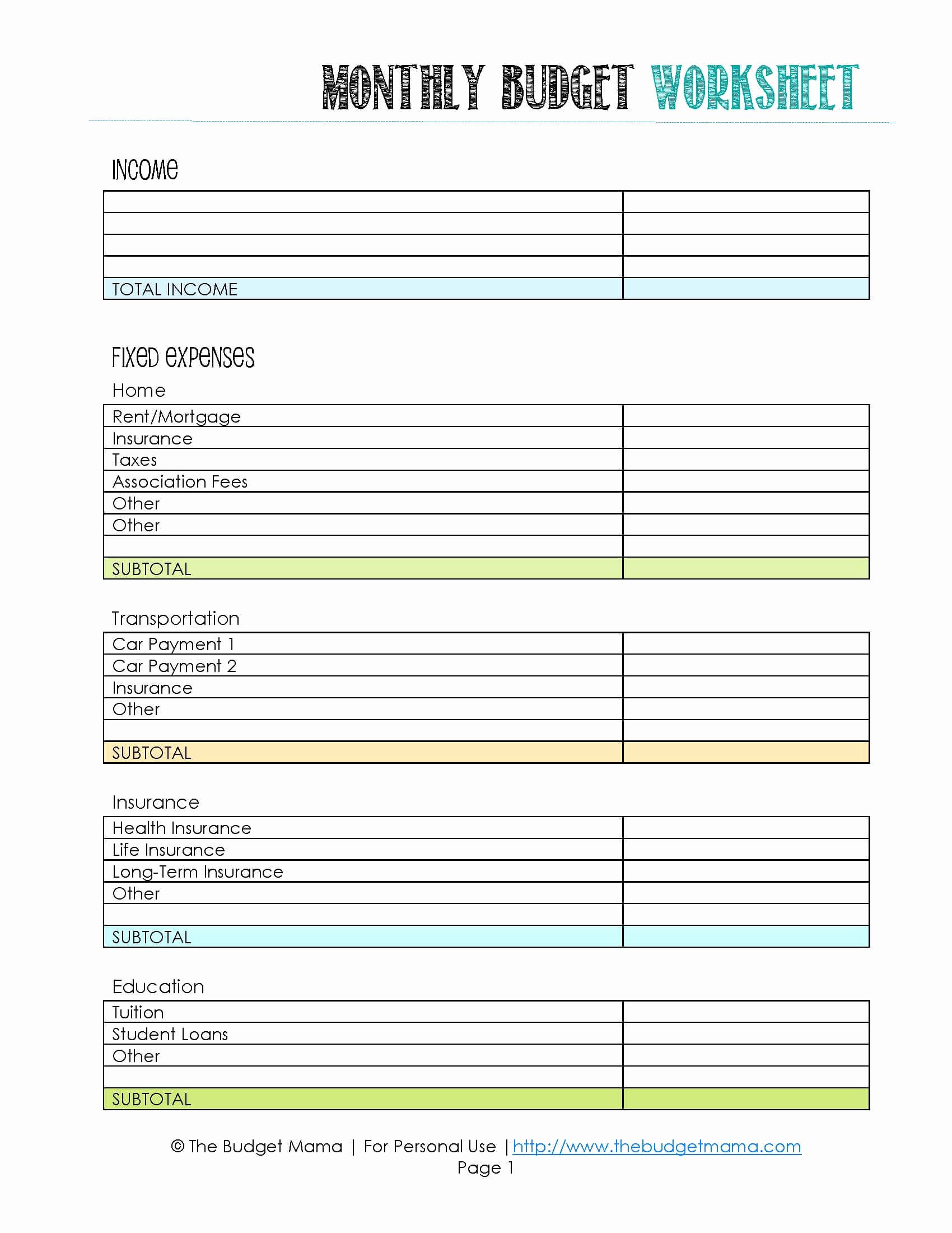 Printable Budget Worksheet Pdf Elegant the Beginner S Guide to Bud Ing Jessi Fearon