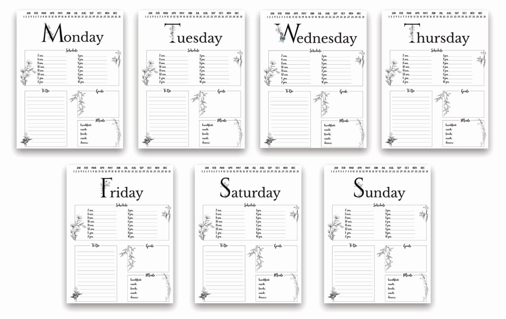 Printable Daily Planner 2019 Inspirational Free 2019 Printable Calendar A Daily Planner