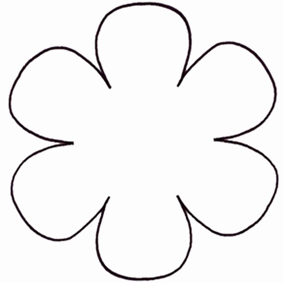 Printable Flower Template Cut Out Best Of Pinterest • the World’s Catalog Of Ideas