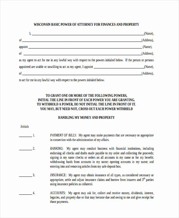 Printable Power Of attorney Best Of 24 Printable Power Of attorney forms