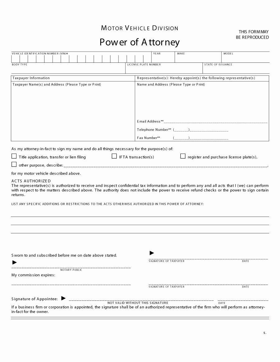 Printable Power Of attorney Inspirational 50 Free Power Of attorney forms &amp; Templates Durable