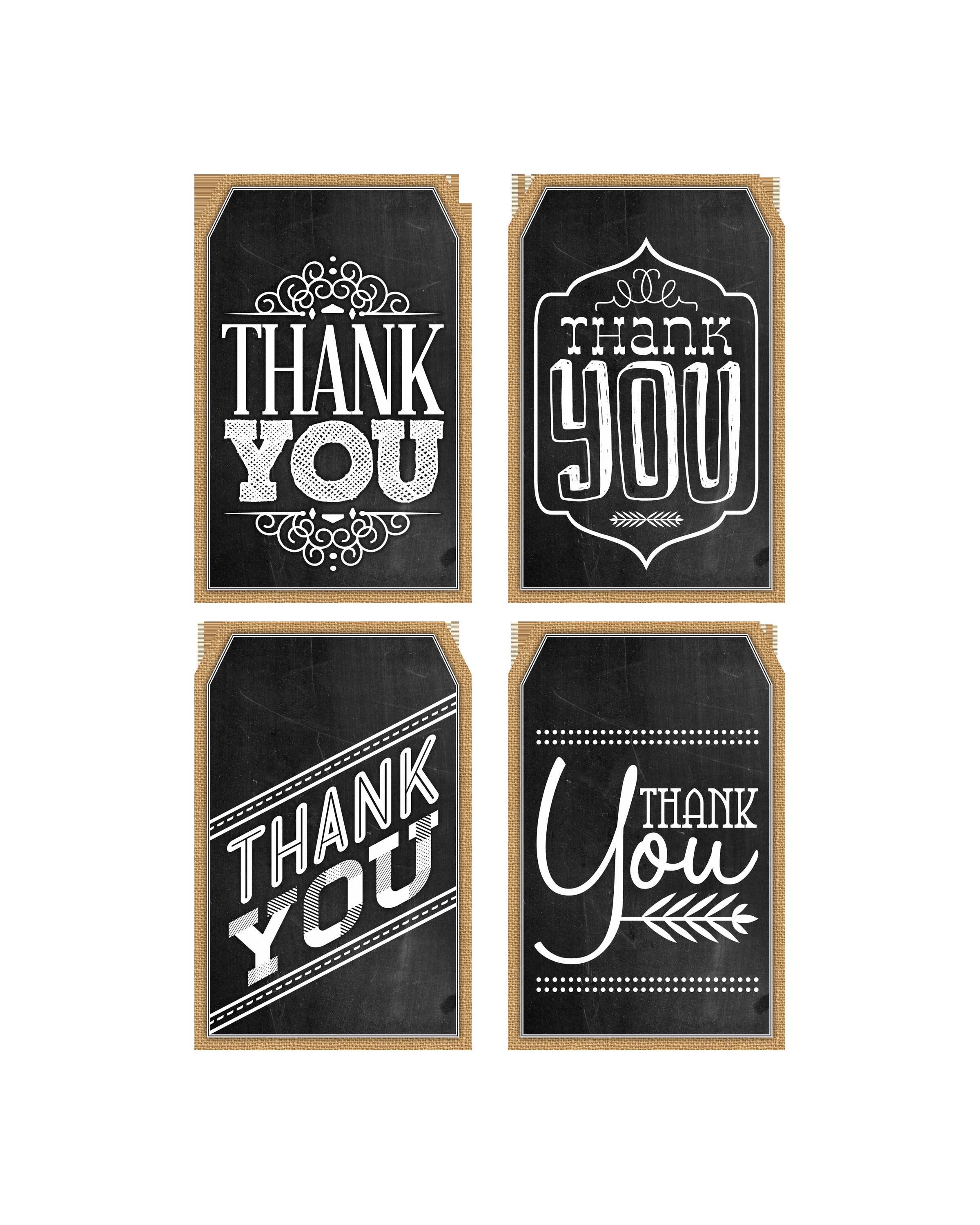 Printable Thank You Tags Unique Free Printable Thank You Chalkboard Tags &amp; A Happy