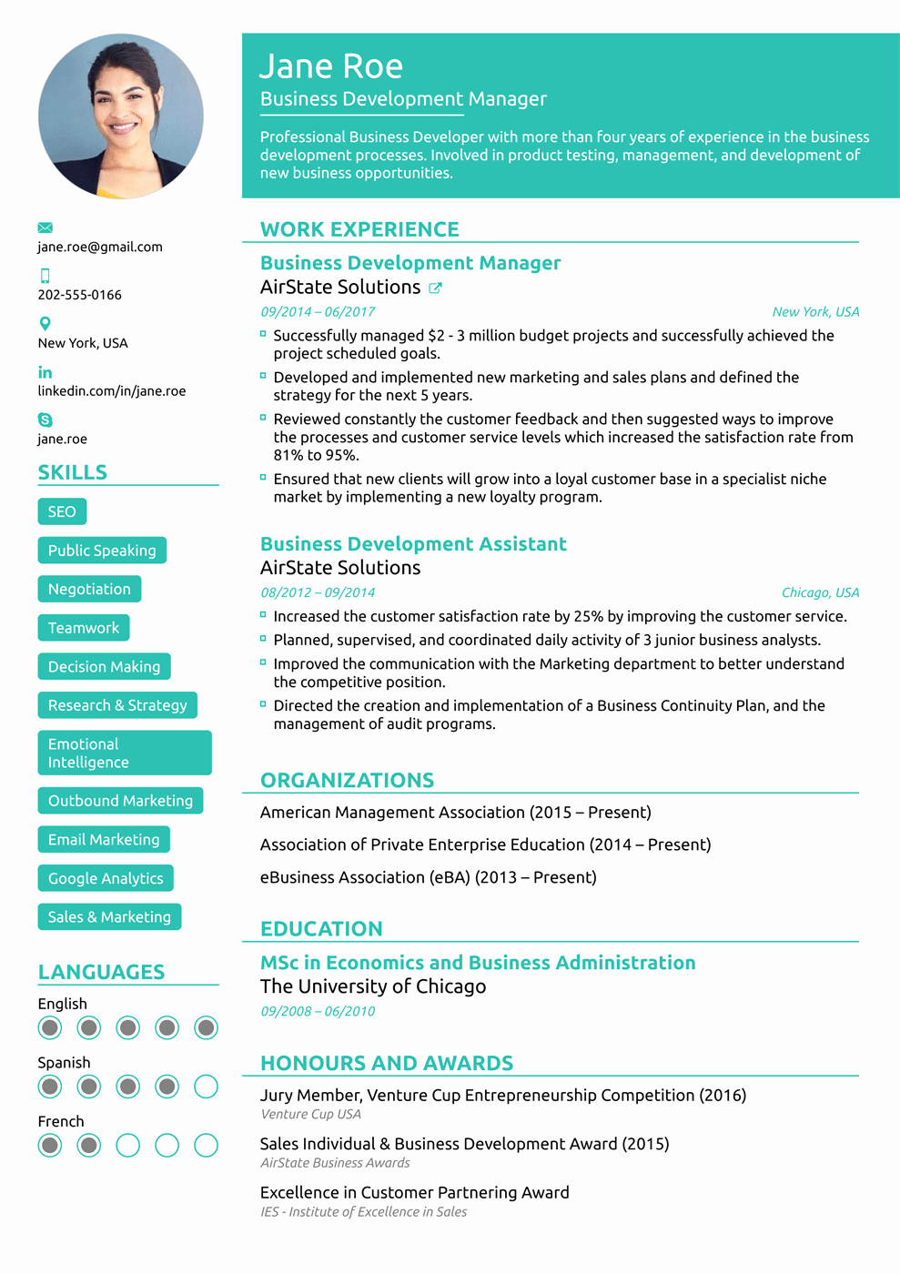 Professional Resume Template Free Awesome Free Resume Templates for 2019 [download now]