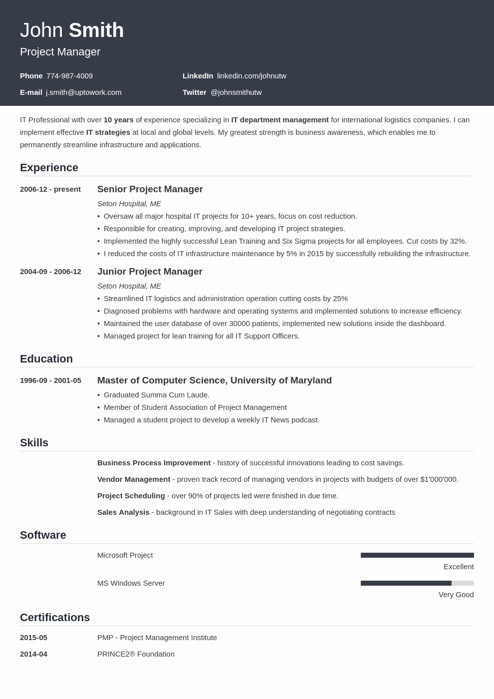 Professional Resume Template Free Fresh 20 Cv Templates Download A Professional Curriculum Vitae