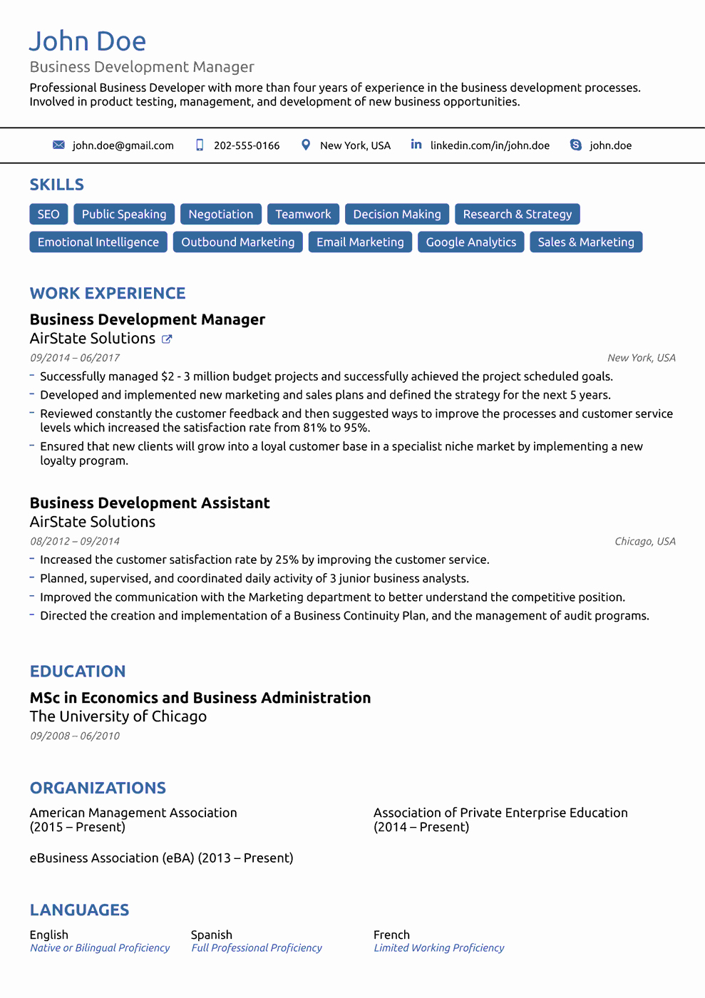 Professional Resume Template Free Inspirational 2018 Professional Resume Templates as they Should Be [8 ]