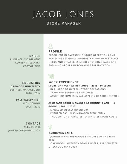 Professional Resume Template Free Inspirational Customize 298 Professional Resume Templates Online Canva