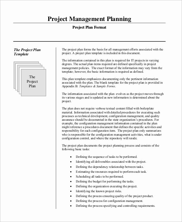 Project Management Plan Example Fresh Sample Project Management Plan 15 Examples In Word Pdf