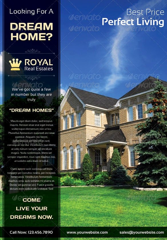 Real Estate Marketing Flyers Unique Showcase Of High Quality Real Estate Flyer Templates