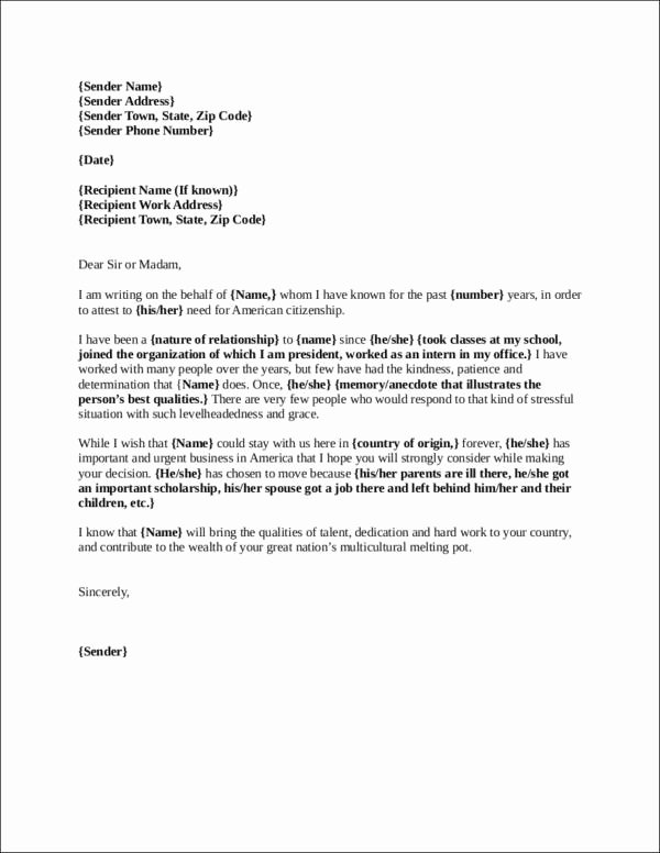 Reference Letter for Immigration New Steps to Writing A Reference Letter for Immigration