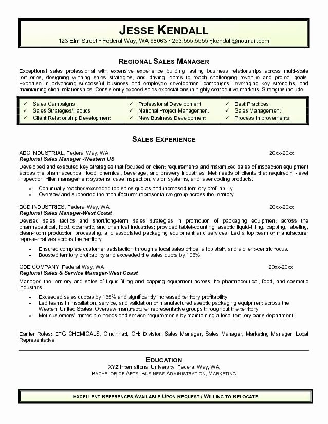 Regional Sales Manager Job Description Best Of 17 Best Images About Resume S Amd Cv S On Pinterest