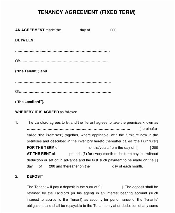 Rental Agreement Template Word Unique Month to Month Rental Agreement Template 13 Free Word
