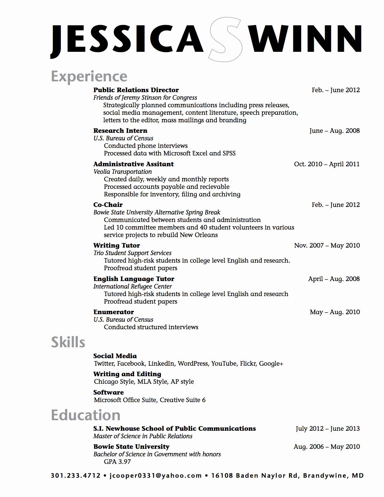 Resume Examples for Highschool Students Lovely High School Resume Template