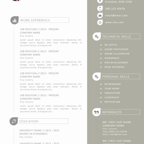 Resume Templates for Mac Fresh Resume Templates for Mac Word &amp; Apple Pages Instant